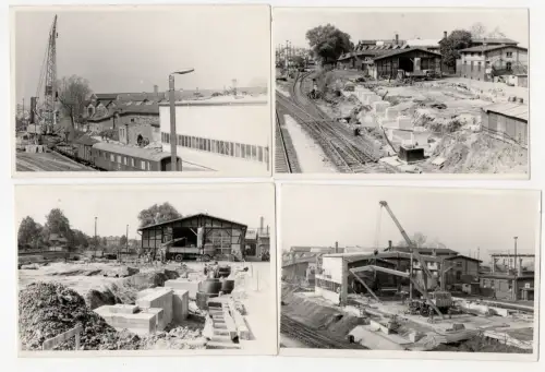 6 x Foto Görlitz Waggonbau RAW DDR