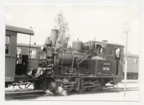 Foto Dampflokomotive 995704 Deutsche Reichsbahn