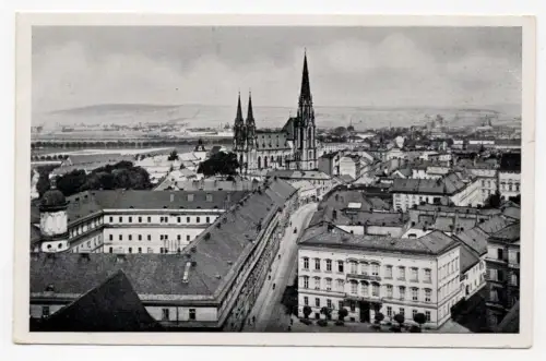 Ak Ölmütz deutsch Deutsche Dienstpost Böhmen Mähren 1940 IR Ers Batl 353