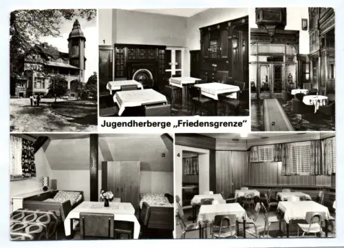 Ak Jugendherberge Friedensgrenze 1981 Görlitz