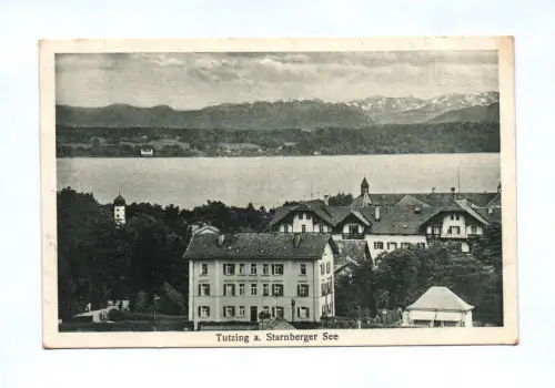 Ak Tutzing am Starnberger See