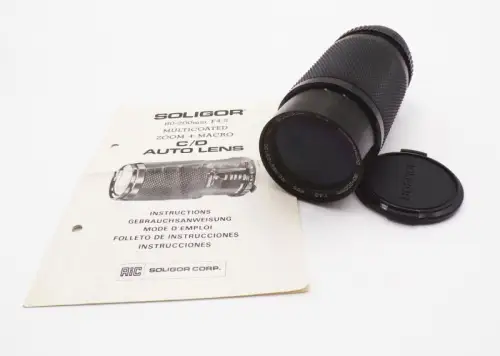 Soligor Multicoated Zoom Macro Auto Lens Objektiv 