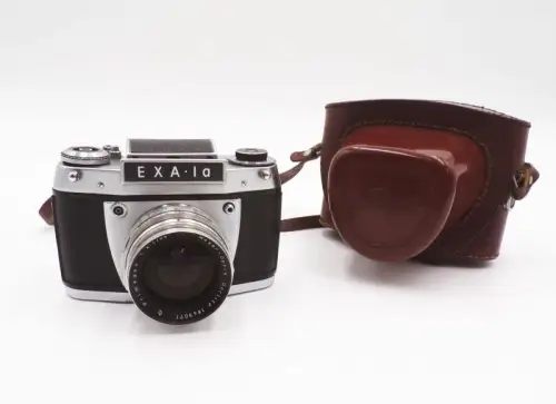 Alte EXA 1a Spiegelreflexkamera Meyer Optik Primagon 