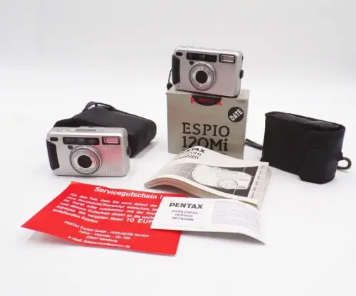 Pentax ESPIO 120Mi Kompaktkamera 2 Stück 