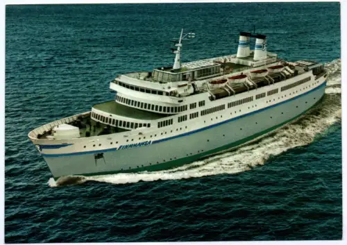 Ak Finnhansa Helsinki Lübeck Kreuzfahrtschiff