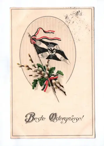 Patriotika Ak Beste Ostergrüsse 1915