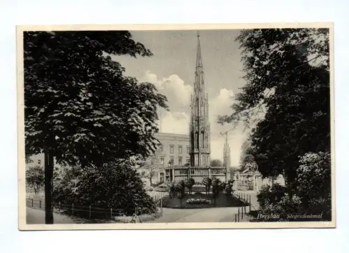 Ak Breslau Siegesdenkmal Schlesien