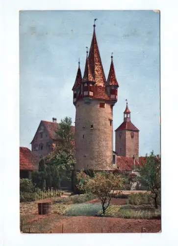 Ak Lindau im Bodensee Diebesturm Peterskirche