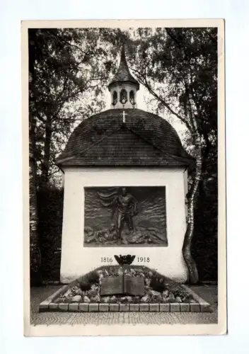 Ak Ehrengrab der Tiroler Kaiserjäger am Berg Isel 1939 Österreich