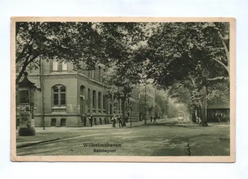 Ak Wilhelmshaven Reichspost 1941