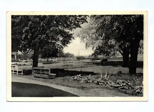 Ak Buhrfeinds Hotel Krautsand 1953