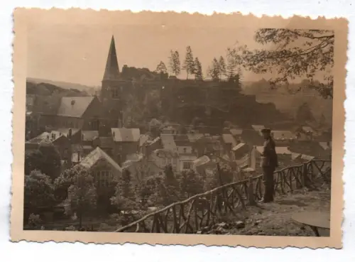 Foto Soldat in La Roche 2 Wk Frankreich