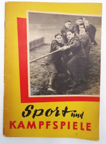 Sport und Kampfspiele Ministerium Nationale Verteidigung 1958 