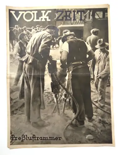 Volk und Zeit Ausgabe 28.8.1932 alte Zeitung Baumwoll-Plantagen