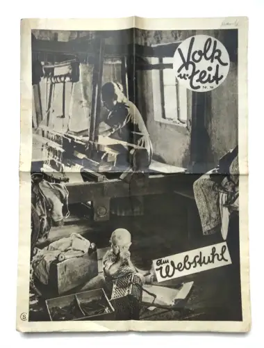 Volk und Zeit Nr. 18 Am Webstuhl Spanien ist Republik