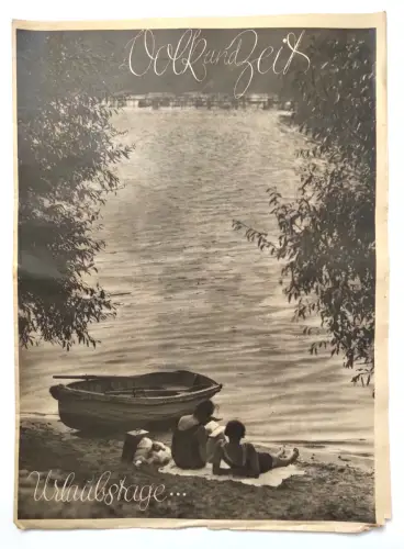 Volk und Zeit 29.5.1932 Urlaubstage alte Zeitung Die Reise nach Rußland