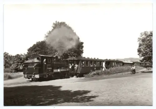 Foto Ak Dampflok 99 4631-0 Kleinbahn auf der Insel Rügen 1982 Eisenbahn
