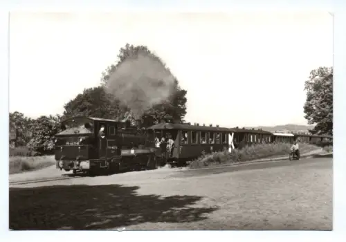 Foto Ak Kleinbahn auf der Insel Rügen 1982 Dampflok 99 4631-0 Eisenbahn Ostsee