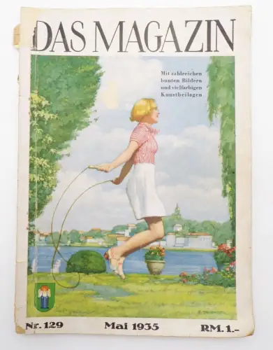 Das Magazin Nr 129 Mai 1935 Charles Laughton Merle Oberon Jenny Jugo