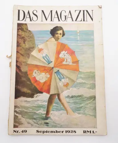 Das Magazin Nummer 49 September 1928 Magde Evans Joan Bourdelle