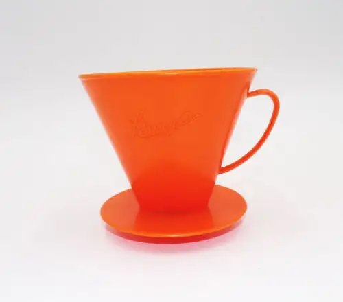 Alter Sonja Kaffeefilter Orange Kunststoff DDR 