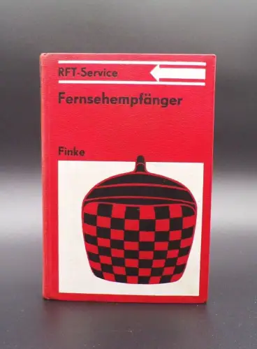 RFT Service Fernsehempfänger Finke 1978 DDR