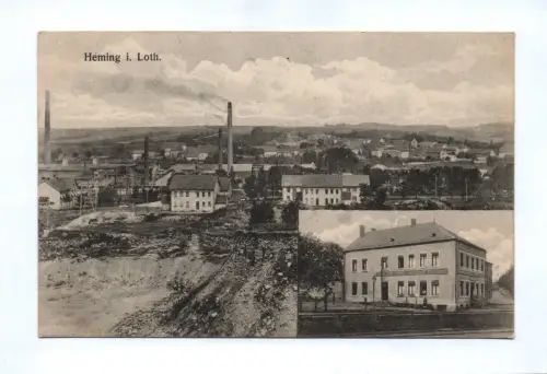 Ak Heming in Lothringen Feldpost 1916