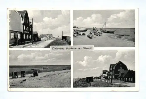 Ak Ostseebad Schönberger Strand 1954 Schönberg