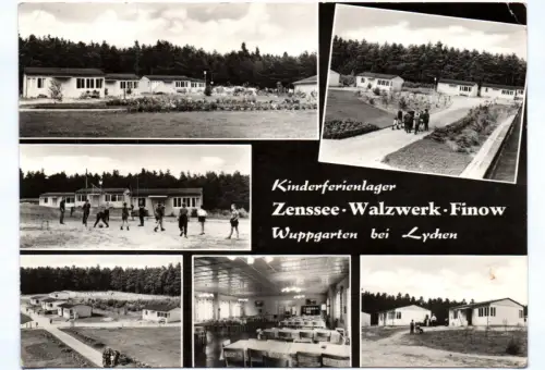 Ak Kinderferienlager Zensee Walzwerk Finow Wuppgarten bei Lychen 1969