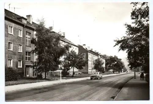 Foto Ak Gera Zwötzen 1977 Straße der Völkerfreundschaft