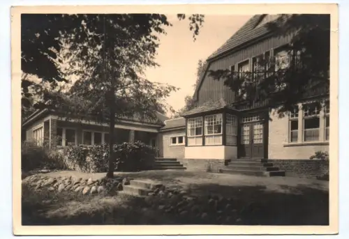 Foto Ak 1937 Kloster Insel Hiddensee Gerhart Hauptmann Gedächtnisstätte