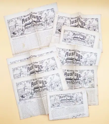 Nürnberger Fürther Ausflugs und Sport Zeitung 1908 