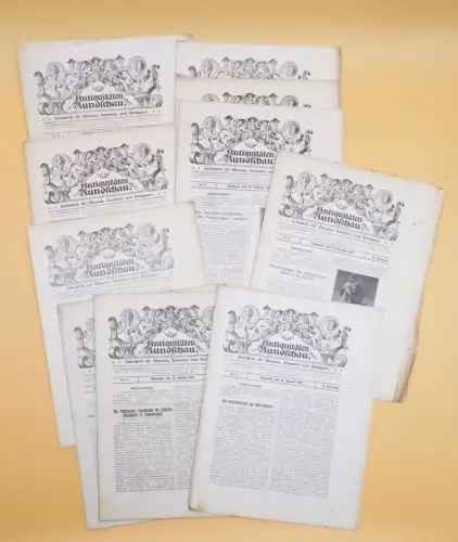 Antiquitäten Rundschau Zeitschrift für Museen Sammler und Antiquare 1913