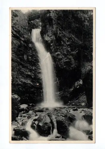 Ak Luftkurort Wölfelsgrund Wölfelsfall Schlesien