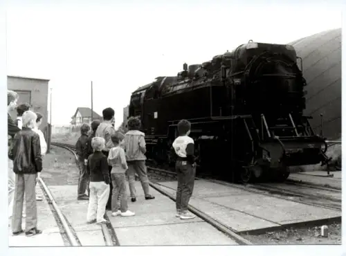 RAW Görlitz Kinder Dampflok Eisenbahn Foto