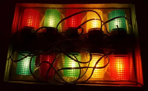 Narva Partylicht 10er Lichterkette Beleuchtung Bunt Retro Look