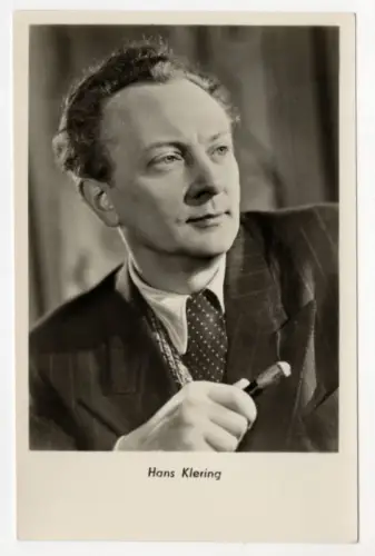 Ak Hans Klering Schauspieler DDR 1955