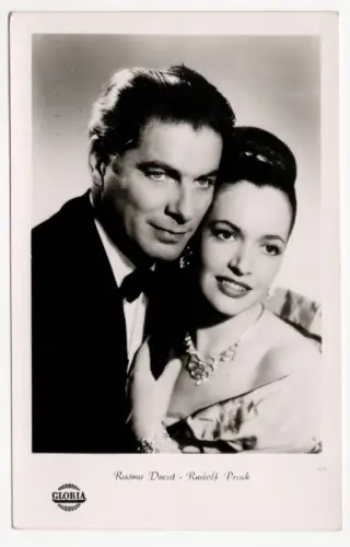 Ak Rasma Ducat Rudolf Prack Schauspieler Gloria Komm zurück 