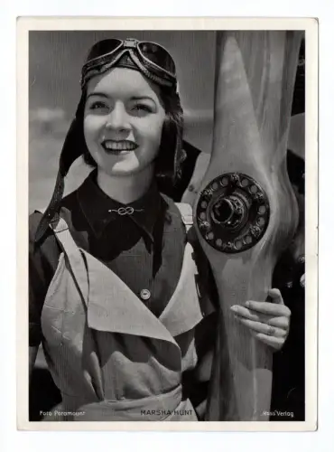 Trading Card Marsha Hunt Ross Verlag Fotodruck Paramount Schauspieler