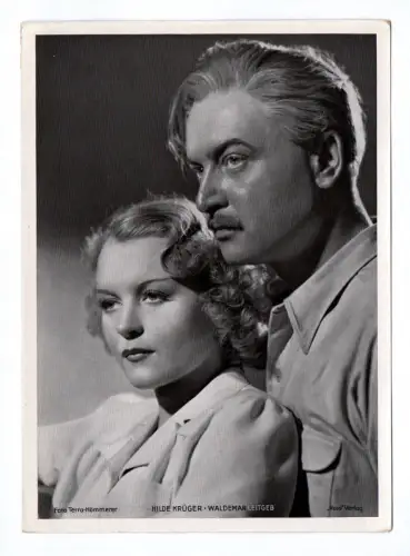 Hilde Krüger Waldemar Leitgeb Trading Card Ross Verlag