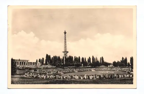 Ak Berlin Sommergarten am Funkturm 1950