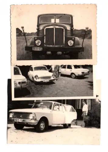 Fotos Autos DDR Oldtimer KFZ PKW um 1960 Wartburg 