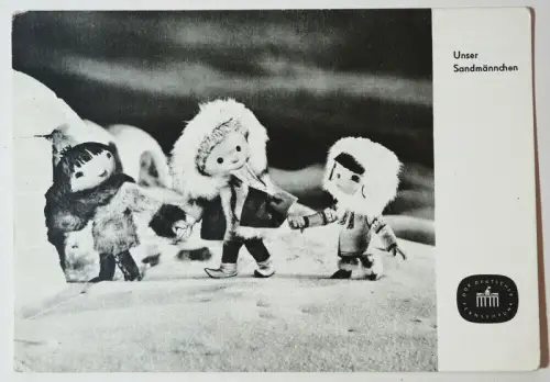 Ak Sandmann am Nordpol  DDR Fernsehen 1965 Garloff 