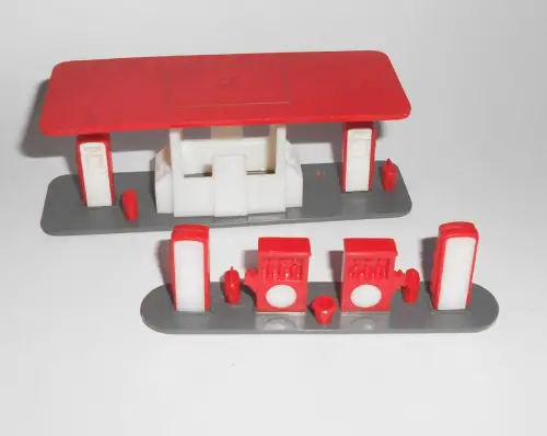 Wiking Tankstelle Zapfsäule 1:87 Modell 