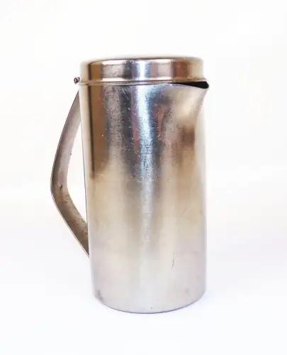 ABS Sahnekännchen Mitropa Metall DDR Design