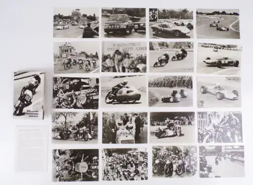 Leporello 50 Jahre Schleizer Dreieck Motorsport Motorradrennen DDR Bildermappe