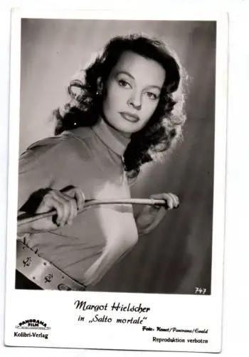Ak Margot Hielscher Salto mortale Kolibri Verlag 