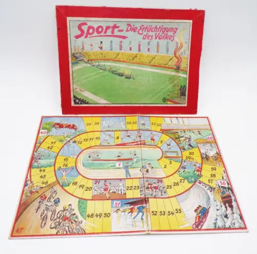 Sport Die Ertüchtigung des Volkes um 1935 Spielplan 