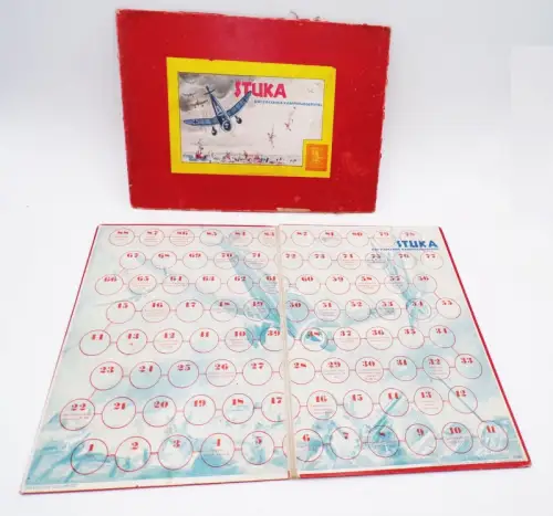 Stuka Das packende Kampffliegerspiel Diana Spiele Spielplan 2 Wk
