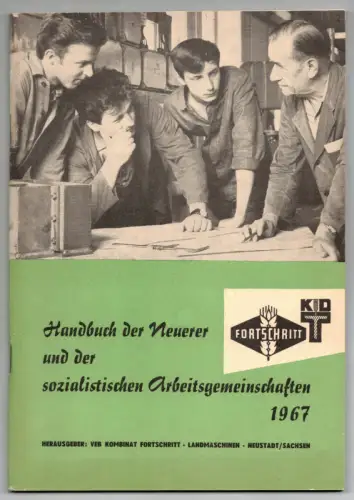 Handbuch der Neuerer und der sozialistischen Arbeitsgemeinschaften 1967  (H2